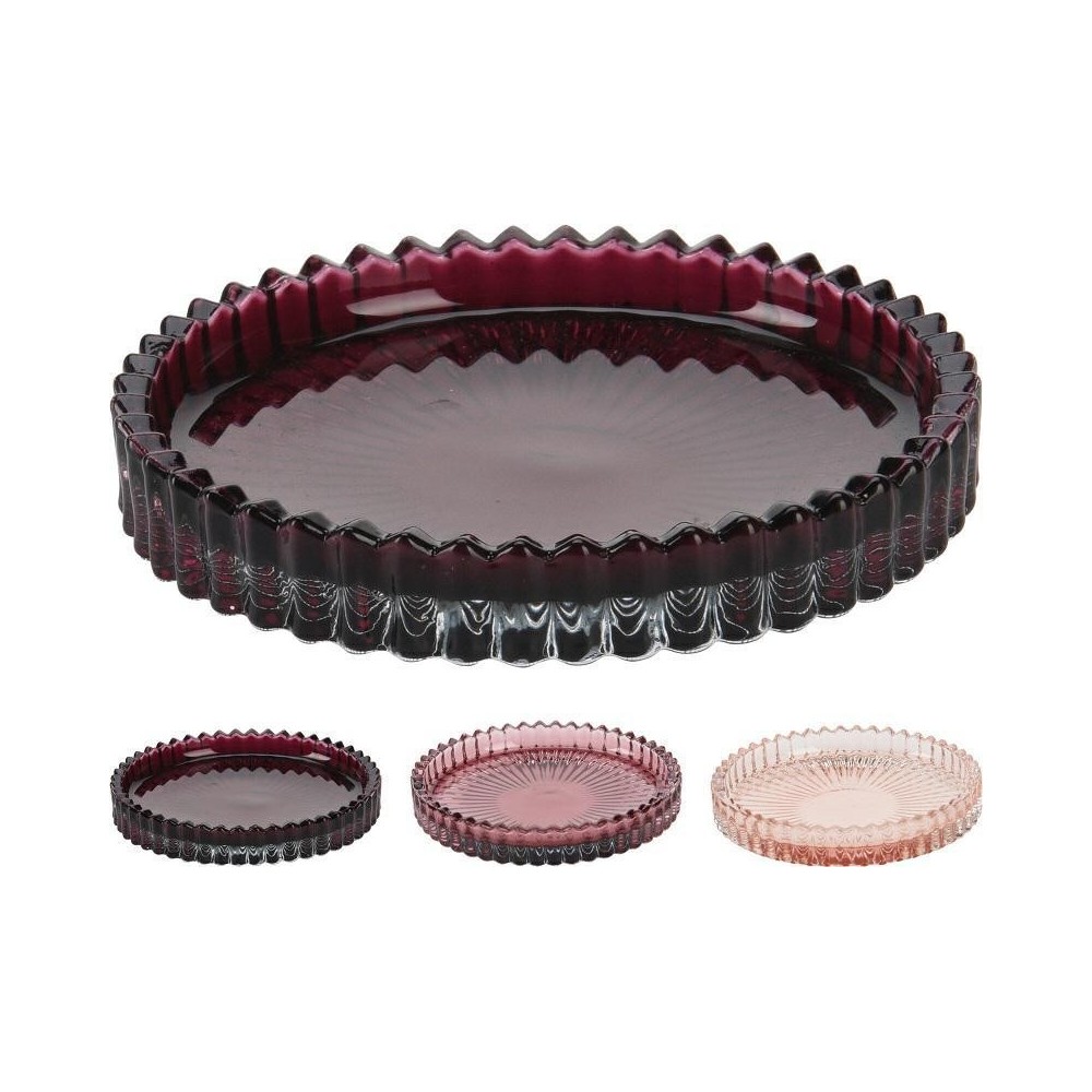 PORTACANDELE TONDO D.10 3 COLORI